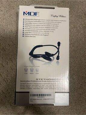 MDF Acoustica Stethoscope - Black